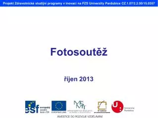 projekt zdravotnick studijn programy v inovaci na fzs univerzity pardubice cz 1 07 2 2 00 15 0357
