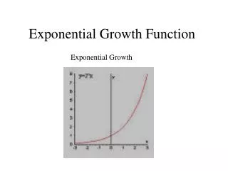 exponential growth function