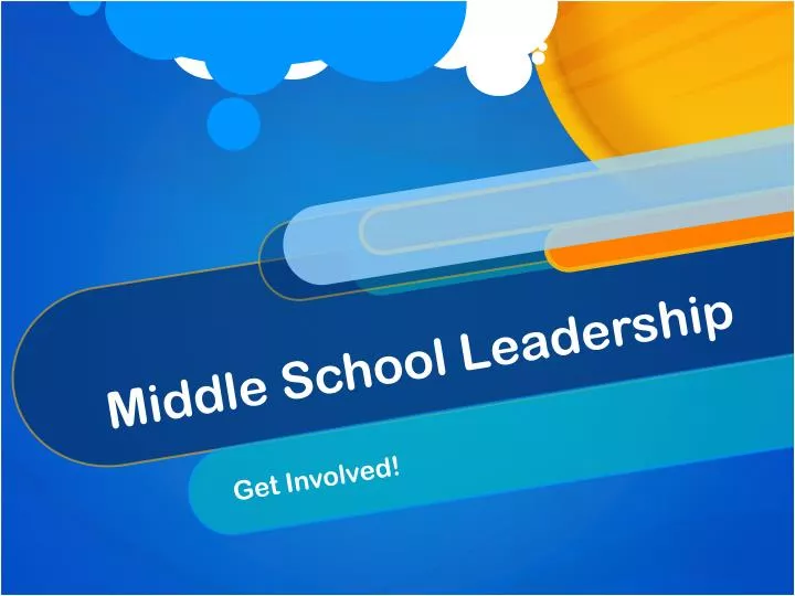 middle school leadership