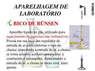 aparelhagem de laborat rio