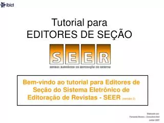 tutorial para editores de se o