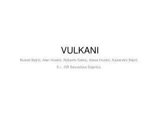 vulkani