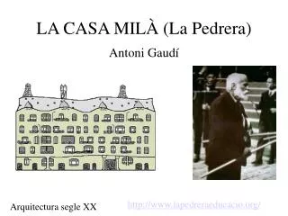 la casa mil la pedrera