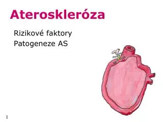 rizikov faktory patogeneze as