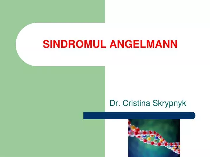 sindromul angelmann