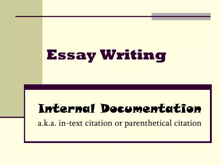 essay writing