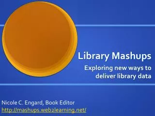 Library Mashups