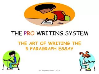 the p r o writing system