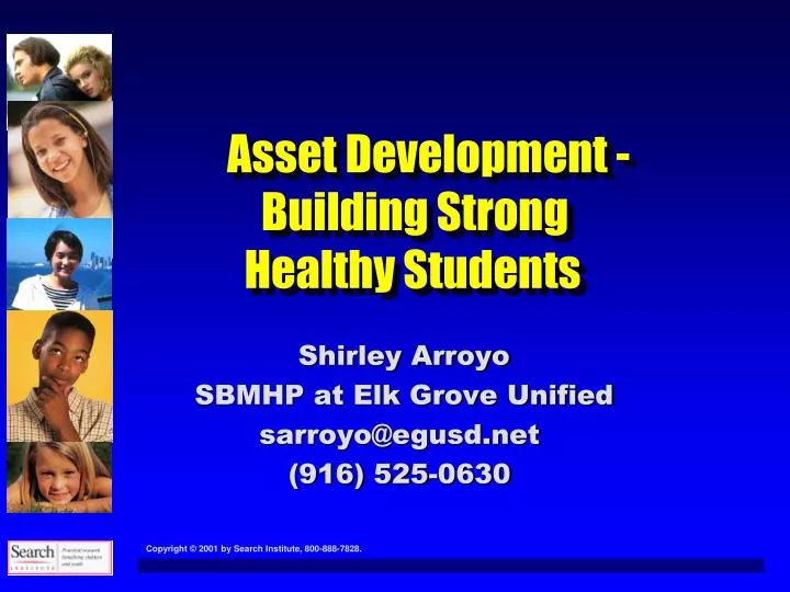 asset development building strong healthy students