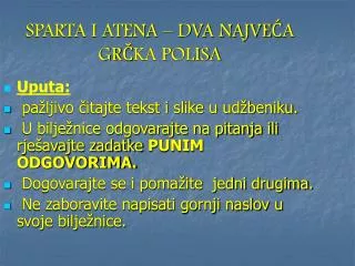 sparta i atena dva najve a gr ka polisa