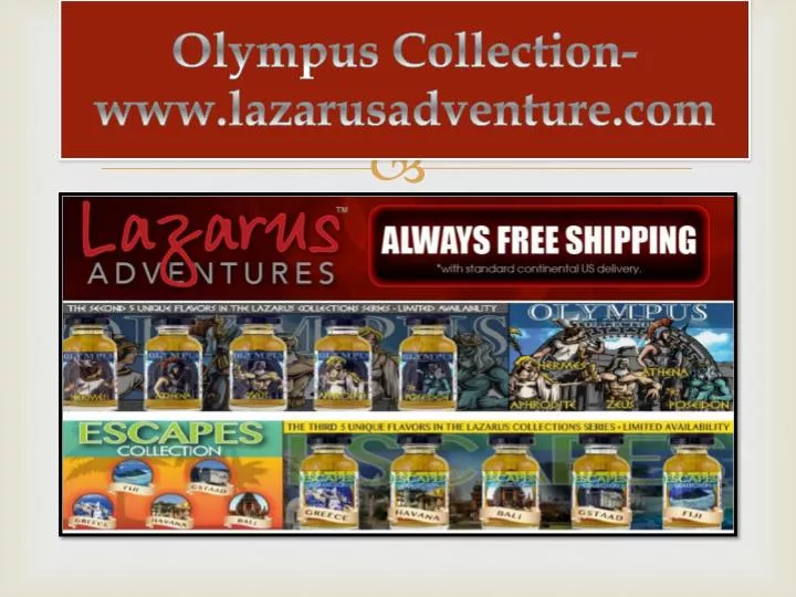 olympus collection www lazarusadventure com