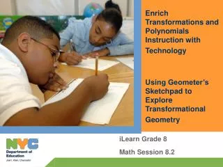 iLearn Grade 8 Math Session 8.2