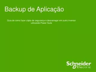 backup de aplica o