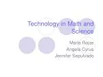 Technology in Math and Science - slide 1