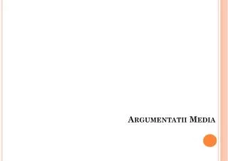 argumentatii media