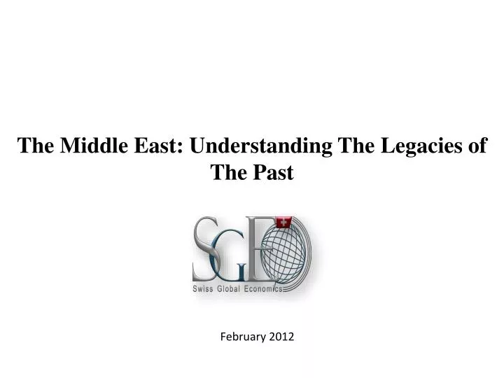 the middle east understanding the legacies of the past