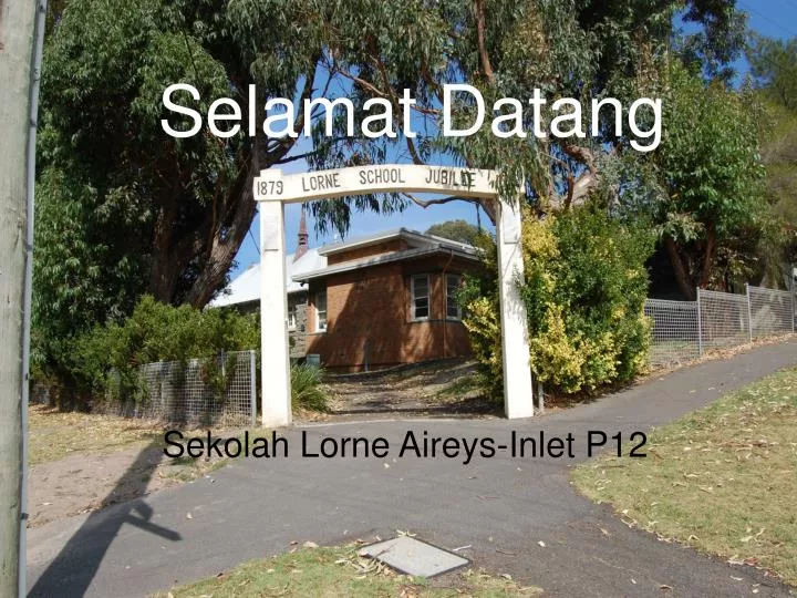 selamat datang