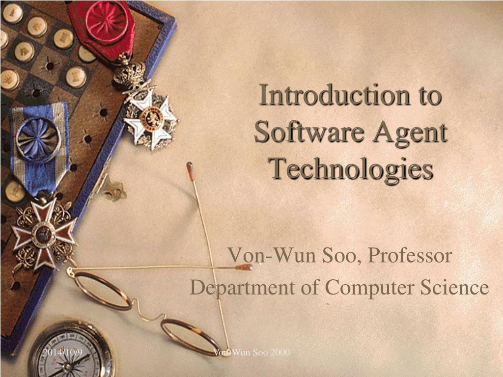 PPT - Introduction to Software Agent Technologies PowerPoint ...