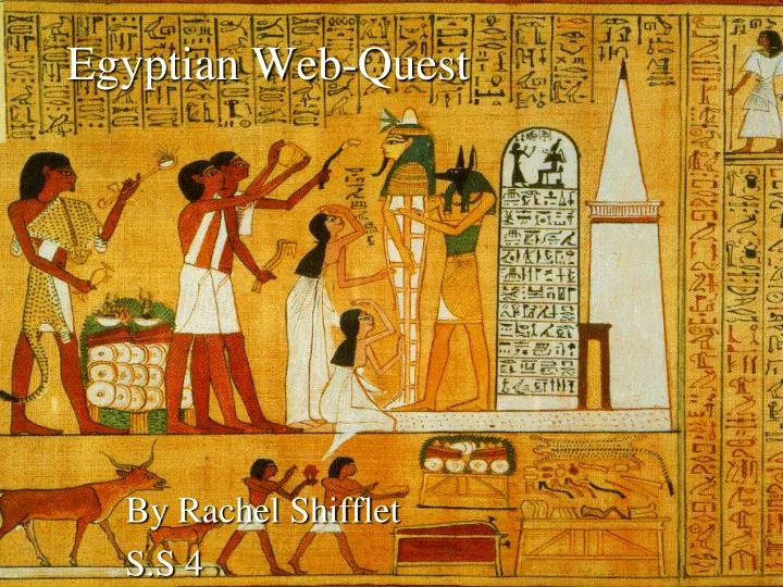 egyptian web quest