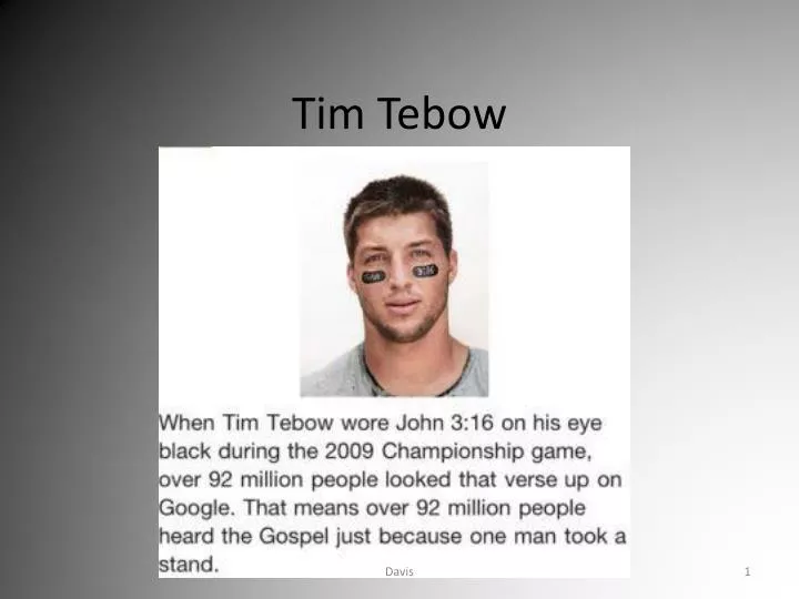 tim tebow