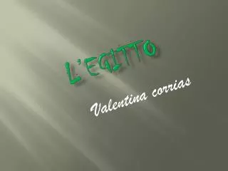 l egitto