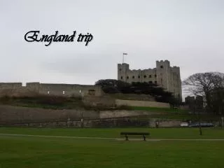 England trip