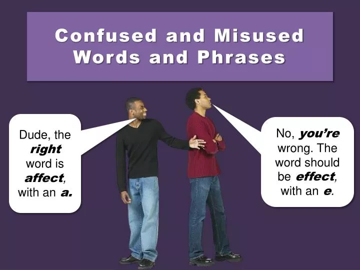 confused and misused words and phrases