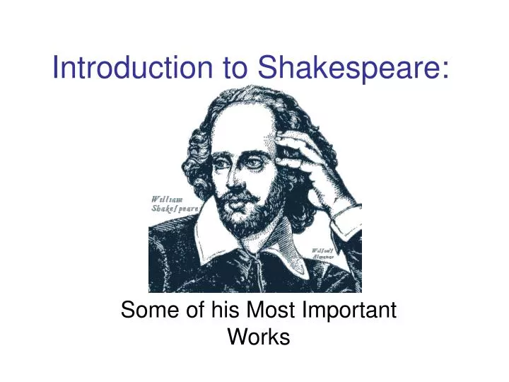 introduction to shakespeare