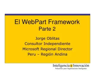el webpart framework parte 2