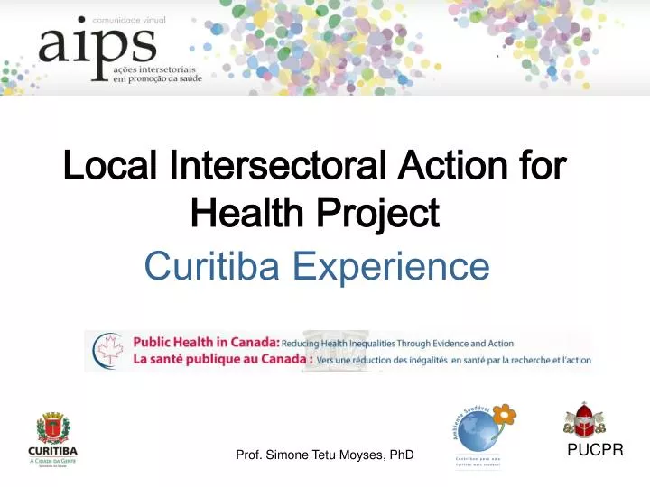 local intersectoral action for health project