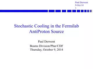 Stochastic Cooling in the Fermilab AntiProton Source