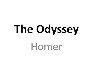 The Odyssey