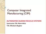 Computer Integrated Manufacturing (CIM) - slide 1