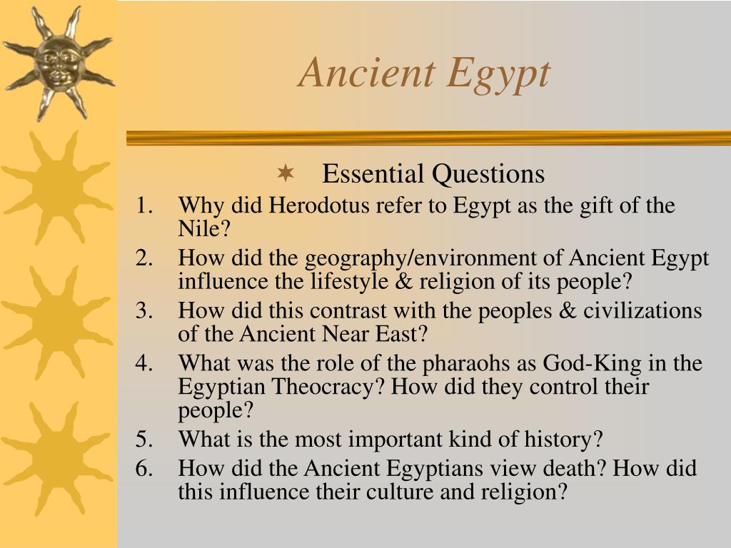PPT - Ancient Egypt PowerPoint Presentation, free download - ID:5327775