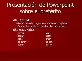 presentaci n de powerpoint sobre el pret rito