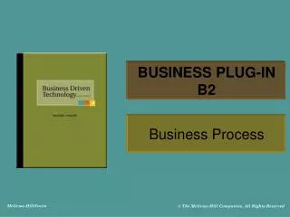 BUSINESS PLUG-IN B2
