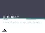 adidas Denim - slide 1