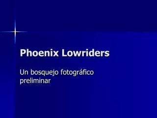 phoenix lowriders