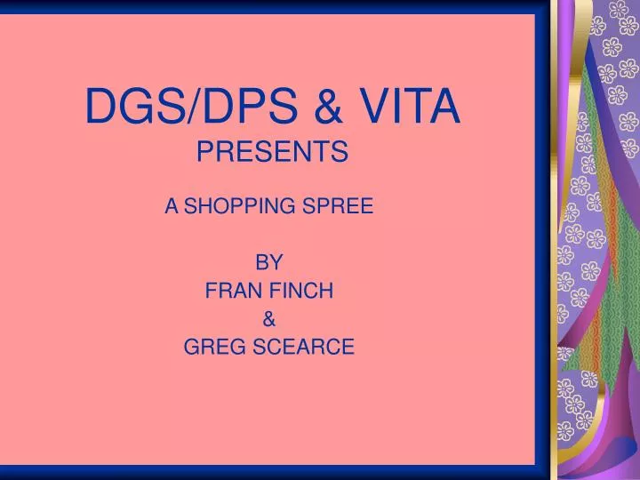 dgs dps vita presents