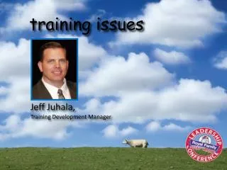 training issues