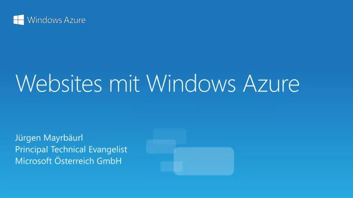 websites mit windows azure