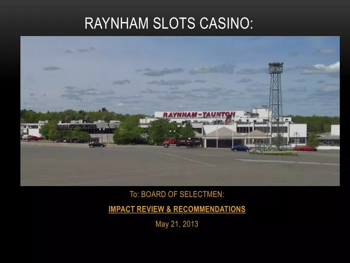raynham slots casino