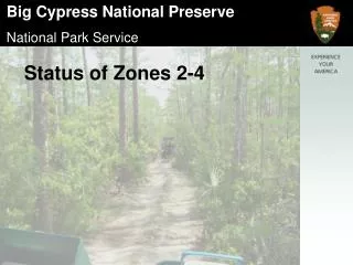 Status of Zones 2-4