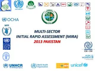 Multi-sector initial rapid assessment ( mira ) 2013 pakistan