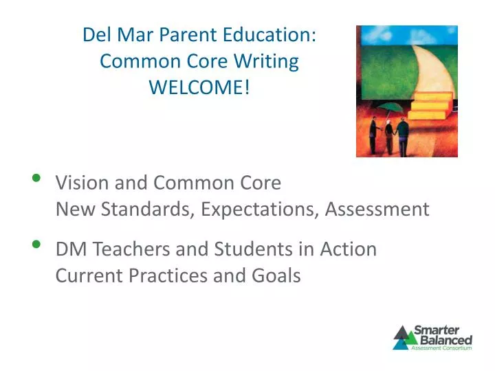 del mar parent education common core writing welcome