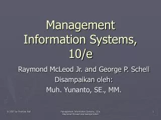 management information systems 10 e