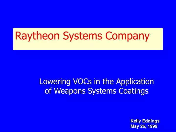 raytheon systems company