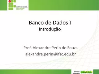 banco de dados i introdu o