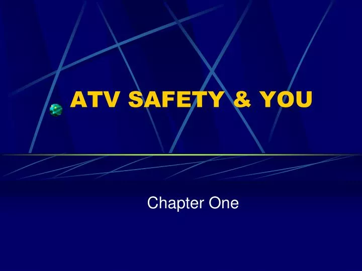 atv safety you
