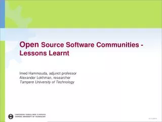 Open Source vs. Free Software